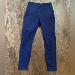 Fabletics PureLuxe 7/8 Leggings - Navy Blue